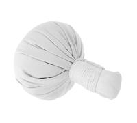 ROMISBABA Portable Multi-Functional Chinese Moxa Massage Ball with Heat Compress for Home and Travel Spa Therapy Pure White Large Herbal Wellness Sphere for Relief and Relaxation