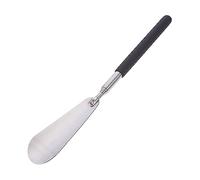 ROMISBABA Portable Stainless Steel Retractable Shoe Horn Smooth Polished Comfort Grip for Seniors Pregnant Women Easy Shoe Lifter Tool to Protect Ankles and Save Effort