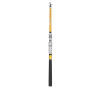 ROMISBABA Portable Telescopic Fishing Rod Soft-tailed Extension Lightweight Sea Fishing Rod with Ceramic Guide Rings and Sturdy Metal Ring for Easy Operation