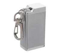 ROMISBABA Portable Travel Ashtray with Sealed Lid and Keychain Lightweight Ash Storage Tray for Smokers Windproof Pocket Ash Holder for Outdoor Adventures Camping Car Use