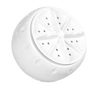 ROMISBABA Portable Ultrasonic Turbine Mini Washing Machine with USB Fully Automatic Deep Cleaning Washer for Underwear Rv Home Travel and College Apartments Energy Saving White