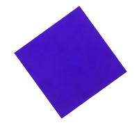 ROMISBABA Practicable Blue Cobalt Glass Sheet for Chemistry Experiment Tool Featuring Safety Tested and Wear Resistance Properties Suitable for Metal Ion Flame Color Reactions in School Labs