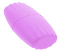 ROMISBABA Purple Silicone Ice Roller for Face and Eyes Lightweight Face Massage Tool for Eye Fatigue Relief and Pore Tightening Suitable as A Gift for Women