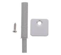 ROMISBABA Push to Open Door Latch with Magnetic Rebound Device Invisible Cabinet Hardware 10pcs Pom and Ndfeb Material, 20mm Rebound Distance, Quiet Closing for Drawers and Bedroom