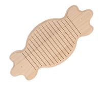 ROMISBABA Rabbit Scratch Pad Wood Chew for Small Pets Bunny Claw Grinding Board Mineral Pedicure Mat for Rabbits, Chinchillas, Guinea Pigs Cage Accessory for Nail Care and Boredom Relief