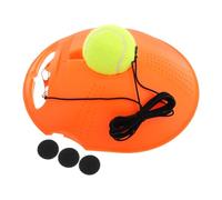 ROMISBABA Rebound Tennis Trainer with Skill-building String and Robust Firm Base Tennis Practice Equipment for Beginners Self-training Gear to Hitting