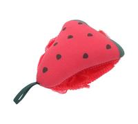 ROMISBABA Red Bath Ball Loofah Dual Functionality Body Scrubber Comfortable Massage, Polyester Shower Sponge for Travel Use Suitable and Women