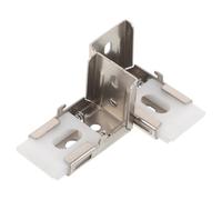 ROMISBABA Replacement Metal Venetian Blind Brackets Clips for Cordless Vertical Blinds 2pcs Mounting Hold Down Fittings for Window Shade Installation Spare Parts