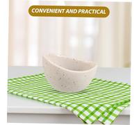 ROMISBABA Resin Herb Stripper Bowl Lightweight Manual Leaf Peeler Quick Stem Remover for Fresh Herbs Basil Rosemary Parsley Cooking Kitchen Tool Easy Operation Compact Design