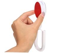 ROMISBABA Retractable Remote Control Tether with Magnetic Anti-loss Leash Self-adhesive Wall Mount Organizer for Tv Remote Cable Holder Easy No-punch Installation