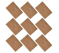 ROMISBABA Retro Kraft Paper Envelopes 24pcs with Winding Rope Closure Brown Stationery Envelopes Office File Holders and Document Organizers, for Love Notes and Decoration
