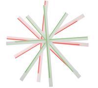 ROMISBABA Reusable Adhesive Plastic Page Markers Tabs for Reading and Annotating, Assorted Colour, 2 Sets, Not Easy to Fall, for People with Reading Difficulties