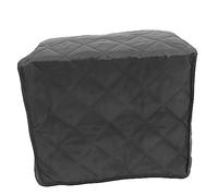 ROMISBABA Reusable Black Bread Maker Cover Dustproof Protective Appliance Case for Toaster and Bread Machine Stain-resistant Soft with Classic Stitching Kitchen Dust Guard for Extended