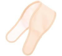 ROMISBABA Reusable Castor Oil Neck Pack Wrap Essential Oil Wrap Band for Relaxation for Yoga and Night Use Comfortable Khaki Neck Support