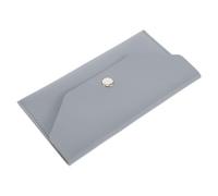 ROMISBABA Reusable Pu Leather Cash Wallet Organizer for Women Elegant Wallet Compartments for Bills and Cards Stylish Envelope Design for Everyday Use