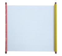 ROMISBABA Reusable Water Writing Cloth Scroll 1.4M X 46Cm with Rod, Chinese Calligraphy Practice Tool for Students and Home School, Water-Based Ink-Free Calligraphy Practice Mat