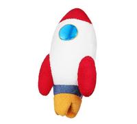 ROMISBABA Rocket Ship Throw Pillows Soft Spaceship Decor for Rooms Versatile Cuddle and Decorative Space Themed Pillow Inspires Adventure and Imagination