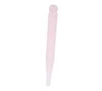 ROMISBABA Rose Quartz Massage Stick Handheld Jade with Scraping Function for Muscle Tension Relief and Full-Body Relaxation for Face and Body Care