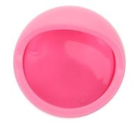 ROMISBABA Round Food Bowl for Hamster and Guinea Pig Plastic Spill Feeder Sloped Design for Small Pet Dishes in Candy