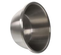 ROMISBABA Round Washing up Bowl Mixing Bowl Thickened Sturdy Stainless Steel Basin 24cm Diameter for Kitchen