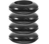 ROMISBABA Rubber Grommet Kit Tough Electrical Resistant Rubber Plugs 4pcs for Distribution Box and Cables for Wiring Hole Protection in Home and Industrial Applications
