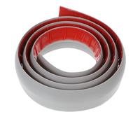 ROMISBABA Self-Adhesive Floor Transition Strip Grey Flexible Edging Trim for Doorway Thresholds, Carpet and Laminate Flooring Edge Cover, 5mm Gap Resistant Floor Molding