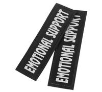 ROMISBABA Service Dog Patches Reflective Vest Patch for Pet Harness, Night Glow Professional Dog Harness Tag for Walking and Training,