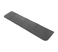 ROMISBABA Silicone Fridge Drip Tray Floor Protector Mat with Versatile Compatibility and Sturdy Protection, Anti-slip Refrigerator Drip Catcher Tray for Kitchen and Home Use, Black Colour