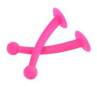 ROMISBABA Silicone Motorcycle Helmet Antennae with Suction Cups Flexible and Scratch Decorative Snail Tentacles Easy to Install Pair of Rosy Pink Accessories