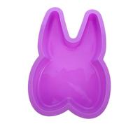 ROMISBABA Silicone Tooth Cake Mold with Rabbit Ear Shape Creative Baking Pan for Desserts Bread Pastry and Biscuit Non Stick Kitchen Bakeware in Random Color for Home and Cake Random Color