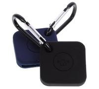 ROMISBABA Silicone Tracker Case Compatible with Tile Mate Pro 2 Pcs Shockproof Non-Slip Silicone Cover with Metal Hook for Outdoor Activities and Key Protection