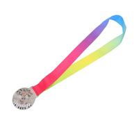 ROMISBABA Silver Music Award Medals for Zinc Alloy Medals for Piano Violin Singing Competitions with Elegant Design Motivational Recognition for Dance and Music Contests