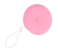 ROMISBABA Small Dog Cat Beret Hat Wool Puppy Beret Costume with Strong Fastening for Secure Fit Playful French Artist Style Pet Beanie for Birthday Christmas and Cold Weather Fit for Small