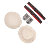 ROMISBABA Sourdough Starter Jar Replacement Kit Featuring Thermometer Strips and Elastic Bands for Controlled Fermentation