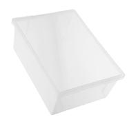 ROMISBABA Square Plastic Laboratory Basin Tank, Reinforced Chemical Experiment Container, Scientific Liquid Storage for Lab and Outdoor Use