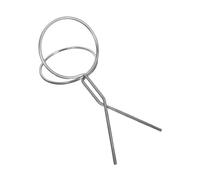 ROMISBABA Stainless Steel Golf Ball Retriever Tool Compact Lightweight Unbreakable Picker for Park Course Practice Range Easy Grab Golf Accessories for Men Women