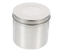 ROMISBABA Stainless Steel Unguent Jar with Lid Dressing Storage Bottle for Cotton Balls and Gauze Practical Compact Medical Organizer for Clinic Salon Home and Laboratory Use