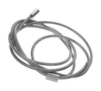 ROMISBABA Steel Wire Basketball Hoop String Replacement with Aluminum Buckle High Strength Threading Rope for Indoor and Outdoor Net Fixing Versatile Basketball Net Hold for Hoop Netting