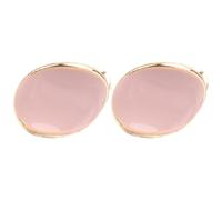 ROMISBABA Sterling Silver S925 Simple Earrings for Women, Delicate Pink Small Ear Pendants, Lightweight Chic Ear Jewelry for Everyday Wear