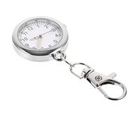 ROMISBABA Students Exam Watch Keychain Hanging Pocket Watch for Boys Girls Clip Suitable for School and Backpack Use Random Color