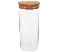 ROMISBABA Sturdy Glass Plant Terrarium Bottle with Cork Stopper for Flowers and Moss, Creative Decorative Micro Landscaping Container, Simple Natural Style Planter for Patio and Home