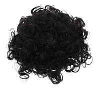 ROMISBABA Synthetic Curly Bun Hair Piece for Women, High Temperature Fiber Material, Adds Volume and Not Easy to Deform, for Office and Prom Hairstyles