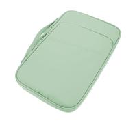 ROMISBABA Tablet Sleeve Case Laptop Storage Pouch for-The-Go Professionals Lightweight Water-Resistant Enhanced Protection with Handle Multilayer Design for Daily Office Use Green