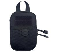 ROMISBABA Tactical First-aid Medical Bag Molle Attachment Emergency Lifesaving Pouch Portable Storage Pocket Utility EMT Response Bag Without Cross Patch Black