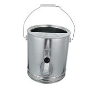 ROMISBABA Thickened Galvanized Iron Liquid Barrel for Gasoline and Diesel Storage Leak-resistant Oil Storage Container with Design for Household and Industrial Use