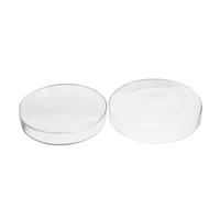 ROMISBABA Thickened High Borosilicate Glass Petri Dish Autoclavable Culture Plate with Lid for Microbiology Studies and Cell Seeding in Laboratory Use