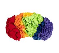 ROMISBABA Third Generation Upgraded Rainbow Dog Snuffle Mat Slow Eating Food Hunting for Puppies Washable Pet Sniffing Pad for Mental Stimulation and Choke