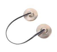 ROMISBABA Tibetan Tingsha Cymbals Handcrafted Mini Meditation Chime Bells Copper Percussion Instrument for Yoga Relaxation and Spiritual Sound Bath Therapy