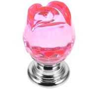 ROMISBABA Toilet Button Assistant Tool Creative and Stylish Helper Flower Shaped Pink Simple to Use Plastic Toilet Accessories with Intuitive Design for Home for Bathroom Button Press