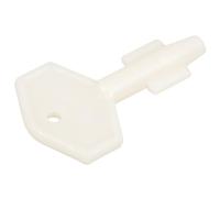 ROMISBABA Toilet Paper Dispenser Quick and Easy to Use Key Replacement White for Paper Towel Dispenser for Bathroom and Commercial Use